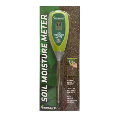 custom greenscapes digital moisture meter watering guide|greenscape soil moisture chart.